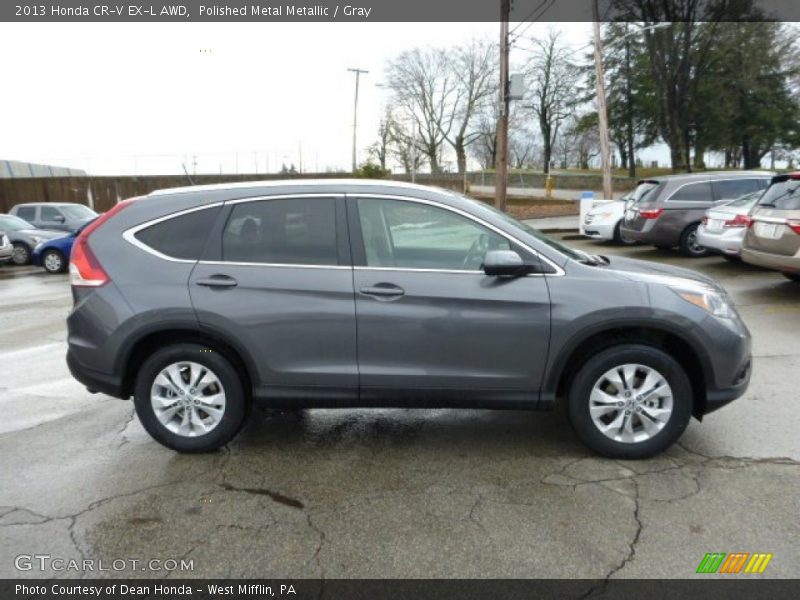 Polished Metal Metallic / Gray 2013 Honda CR-V EX-L AWD