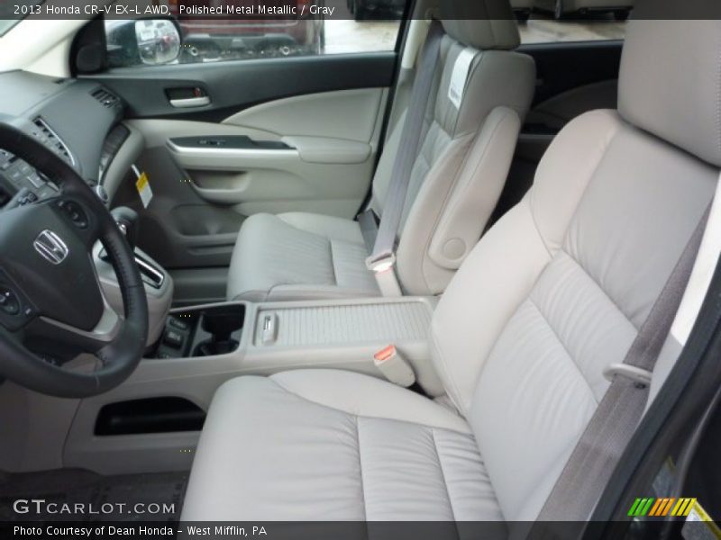 Polished Metal Metallic / Gray 2013 Honda CR-V EX-L AWD