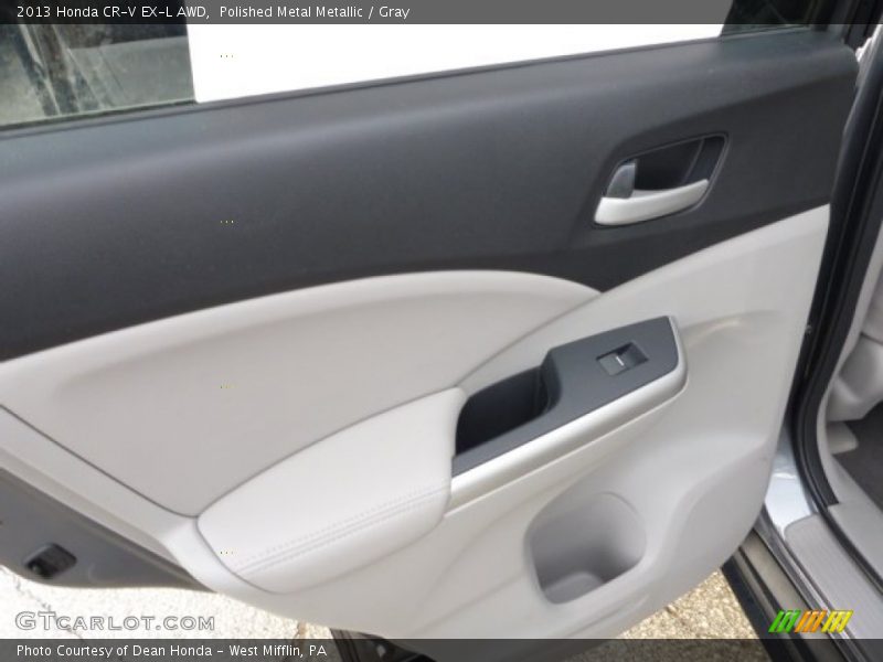 Polished Metal Metallic / Gray 2013 Honda CR-V EX-L AWD