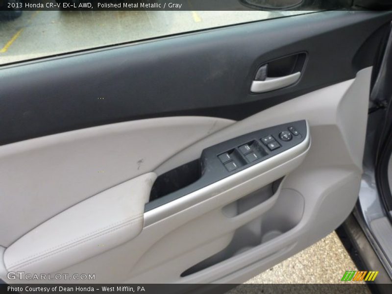 Polished Metal Metallic / Gray 2013 Honda CR-V EX-L AWD