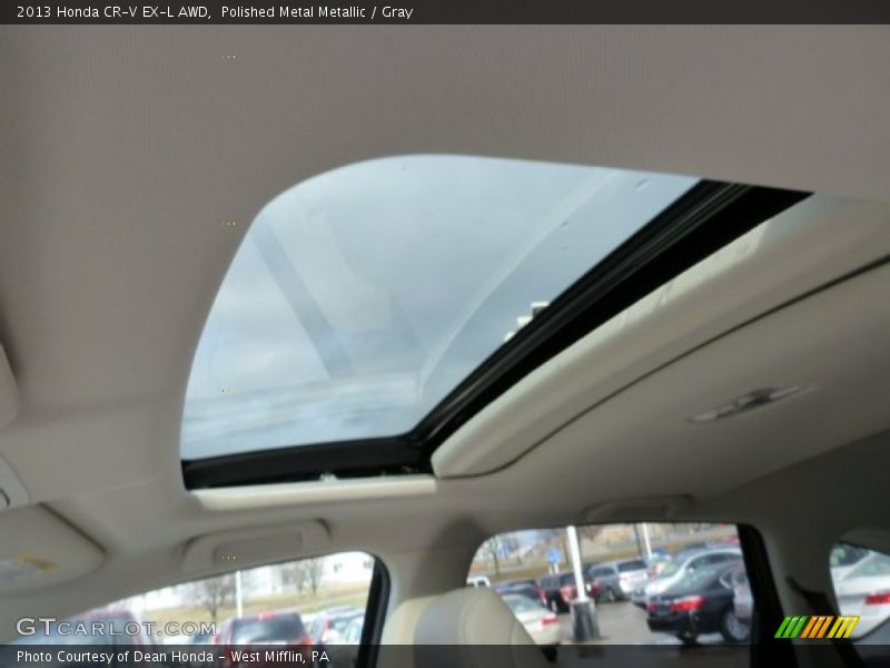 Polished Metal Metallic / Gray 2013 Honda CR-V EX-L AWD