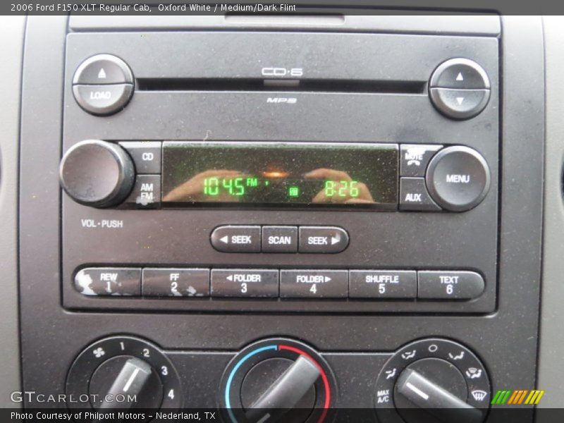 Oxford White / Medium/Dark Flint 2006 Ford F150 XLT Regular Cab