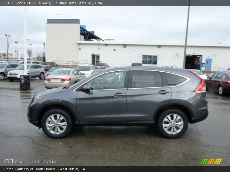 Polished Metal Metallic / Gray 2013 Honda CR-V EX AWD