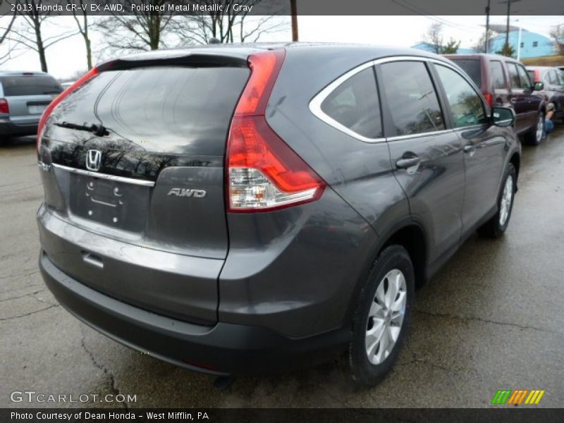 Polished Metal Metallic / Gray 2013 Honda CR-V EX AWD