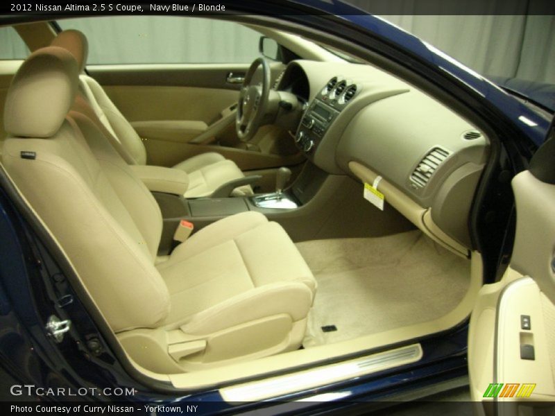 Navy Blue / Blonde 2012 Nissan Altima 2.5 S Coupe