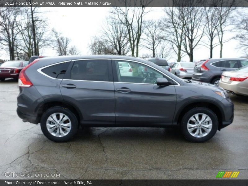Polished Metal Metallic / Gray 2013 Honda CR-V EX AWD