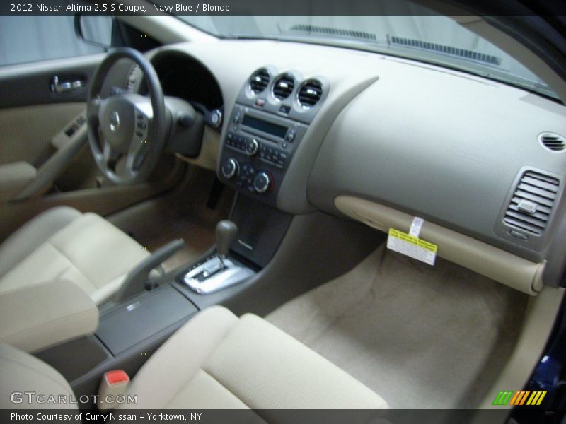 Navy Blue / Blonde 2012 Nissan Altima 2.5 S Coupe