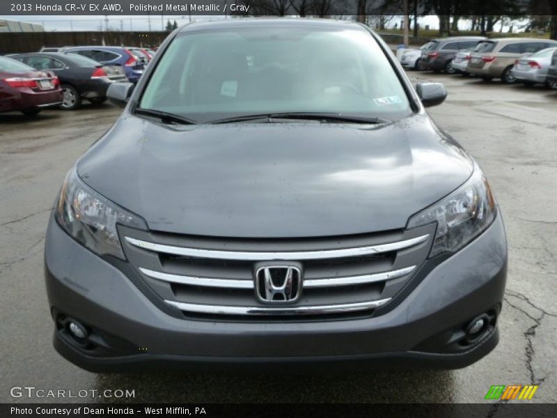 Polished Metal Metallic / Gray 2013 Honda CR-V EX AWD