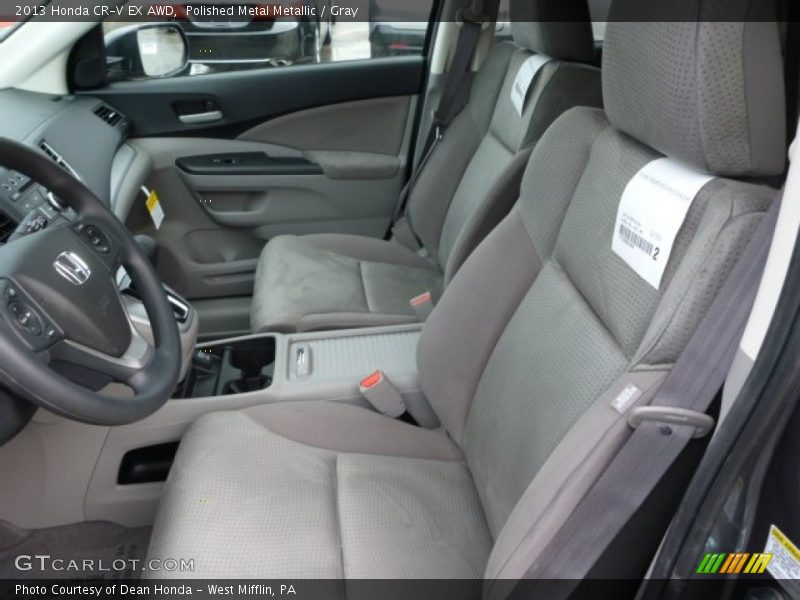 Polished Metal Metallic / Gray 2013 Honda CR-V EX AWD