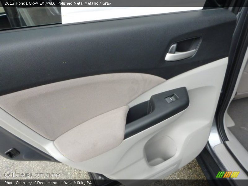 Polished Metal Metallic / Gray 2013 Honda CR-V EX AWD