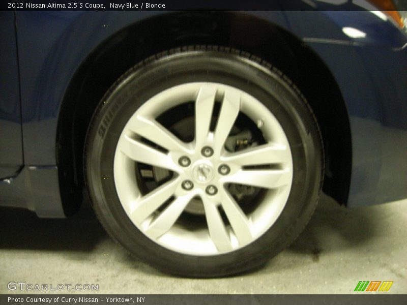 Navy Blue / Blonde 2012 Nissan Altima 2.5 S Coupe