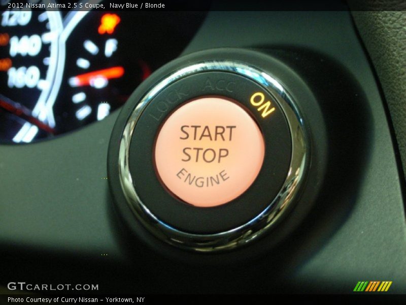 Navy Blue / Blonde 2012 Nissan Altima 2.5 S Coupe