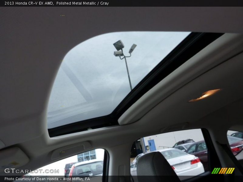 Polished Metal Metallic / Gray 2013 Honda CR-V EX AWD