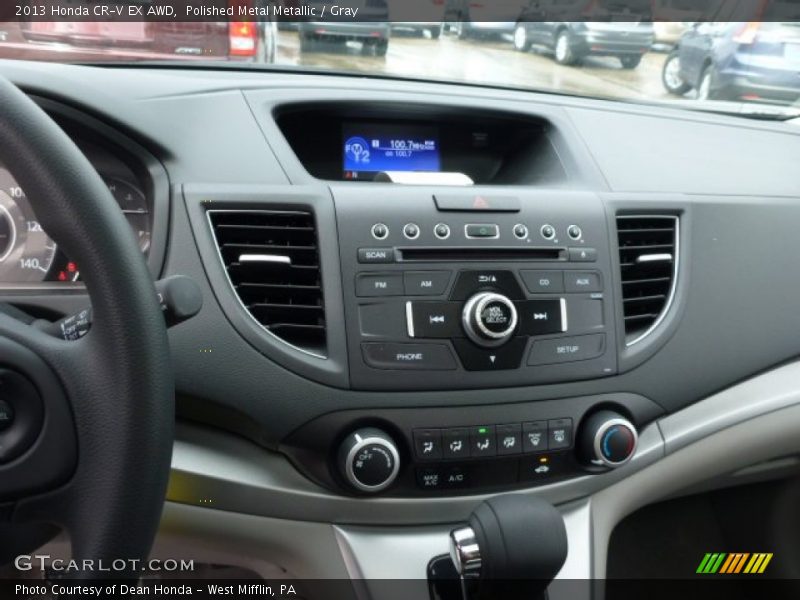 Polished Metal Metallic / Gray 2013 Honda CR-V EX AWD
