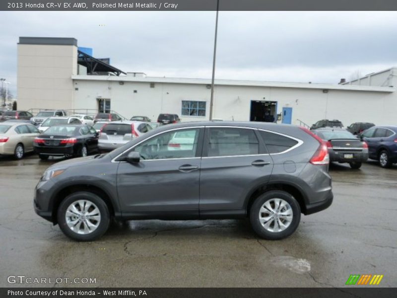 Polished Metal Metallic / Gray 2013 Honda CR-V EX AWD