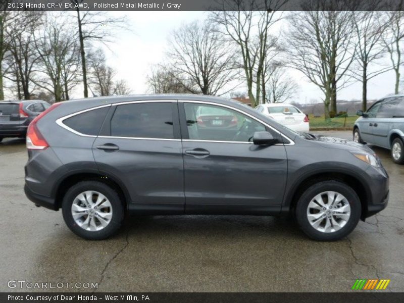 Polished Metal Metallic / Gray 2013 Honda CR-V EX AWD
