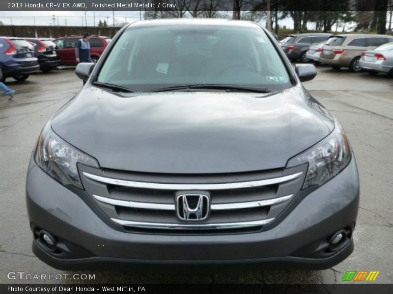 Polished Metal Metallic / Gray 2013 Honda CR-V EX AWD