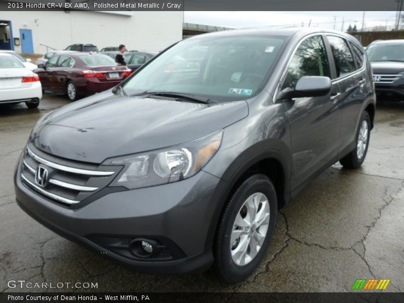Polished Metal Metallic / Gray 2013 Honda CR-V EX AWD
