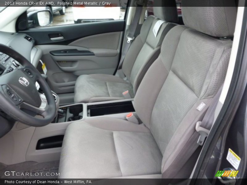 Polished Metal Metallic / Gray 2013 Honda CR-V EX AWD