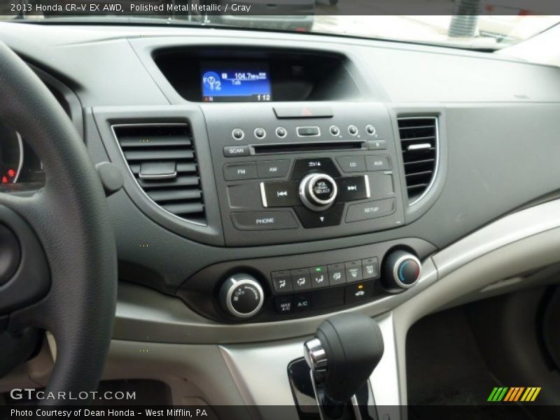 Polished Metal Metallic / Gray 2013 Honda CR-V EX AWD