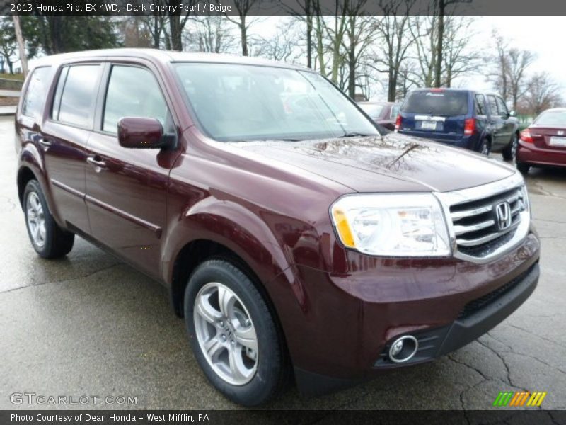Front 3/4 View of 2013 Pilot EX 4WD