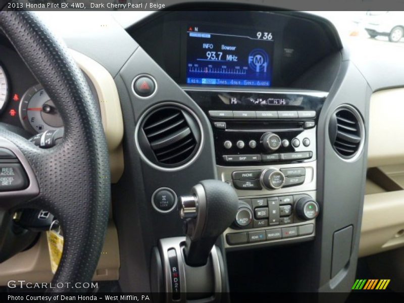 Controls of 2013 Pilot EX 4WD