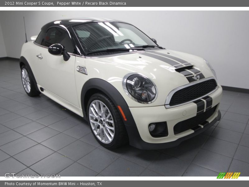 Front 3/4 View of 2012 Cooper S Coupe