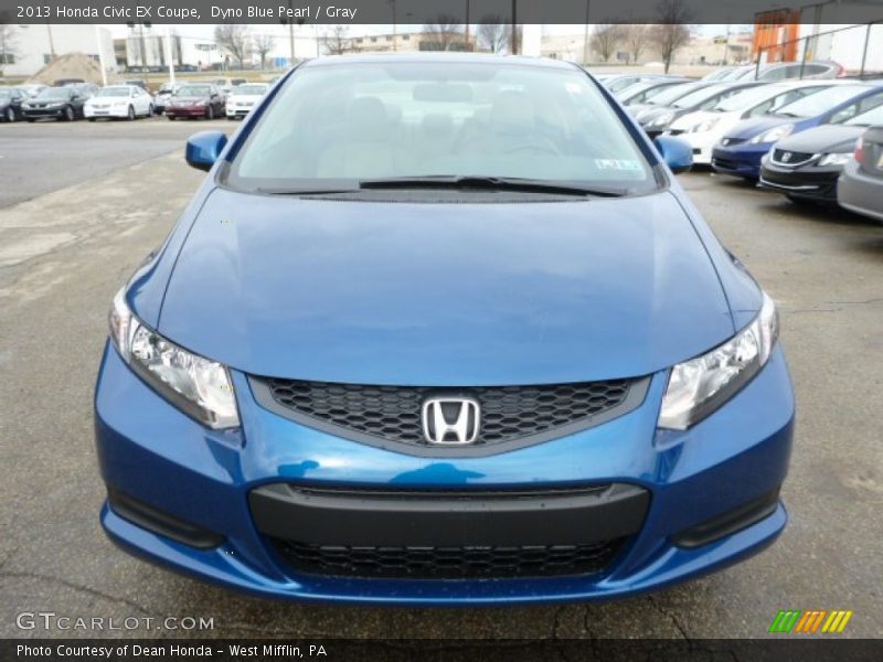  2013 Civic EX Coupe Dyno Blue Pearl