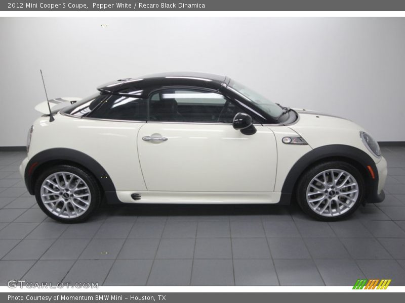  2012 Cooper S Coupe Pepper White