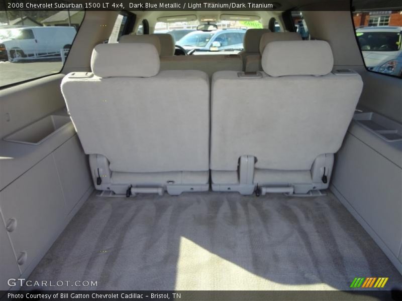 Dark Blue Metallic / Light Titanium/Dark Titanium 2008 Chevrolet Suburban 1500 LT 4x4
