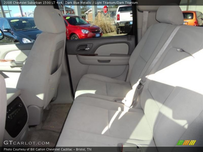 Dark Blue Metallic / Light Titanium/Dark Titanium 2008 Chevrolet Suburban 1500 LT 4x4