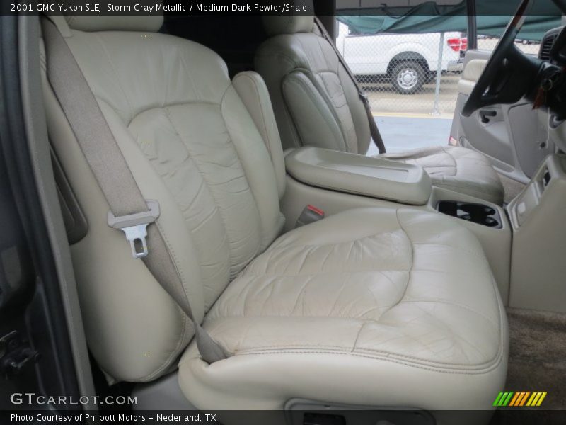 Storm Gray Metallic / Medium Dark Pewter/Shale 2001 GMC Yukon SLE