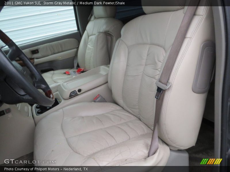 Storm Gray Metallic / Medium Dark Pewter/Shale 2001 GMC Yukon SLE