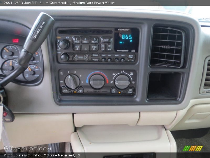 Storm Gray Metallic / Medium Dark Pewter/Shale 2001 GMC Yukon SLE