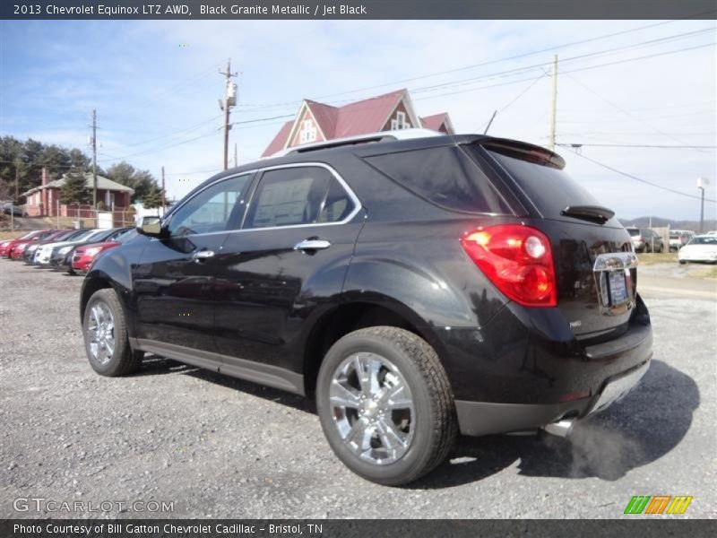 Black Granite Metallic / Jet Black 2013 Chevrolet Equinox LTZ AWD