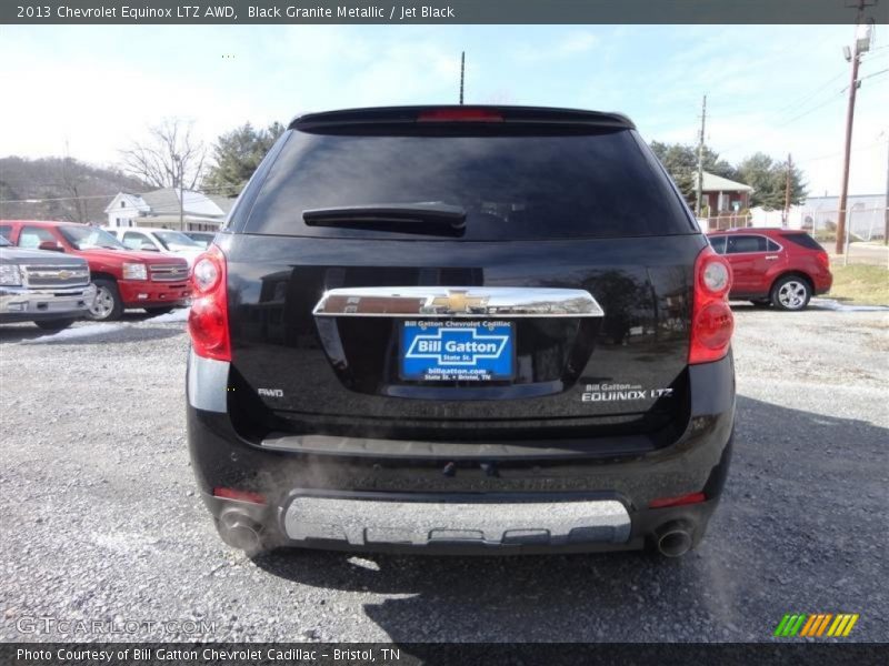 Black Granite Metallic / Jet Black 2013 Chevrolet Equinox LTZ AWD