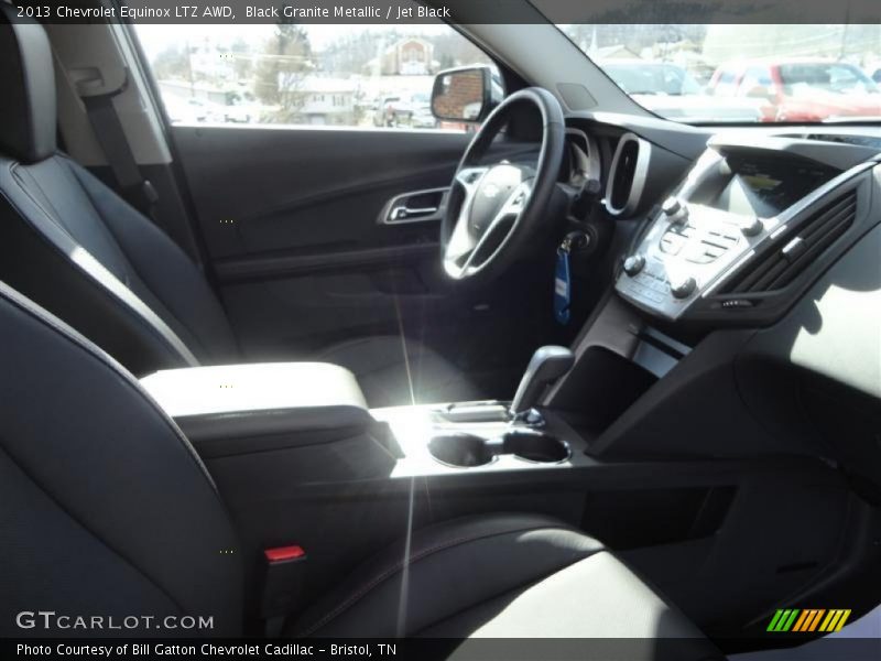 Black Granite Metallic / Jet Black 2013 Chevrolet Equinox LTZ AWD