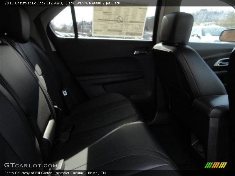 Black Granite Metallic / Jet Black 2013 Chevrolet Equinox LTZ AWD