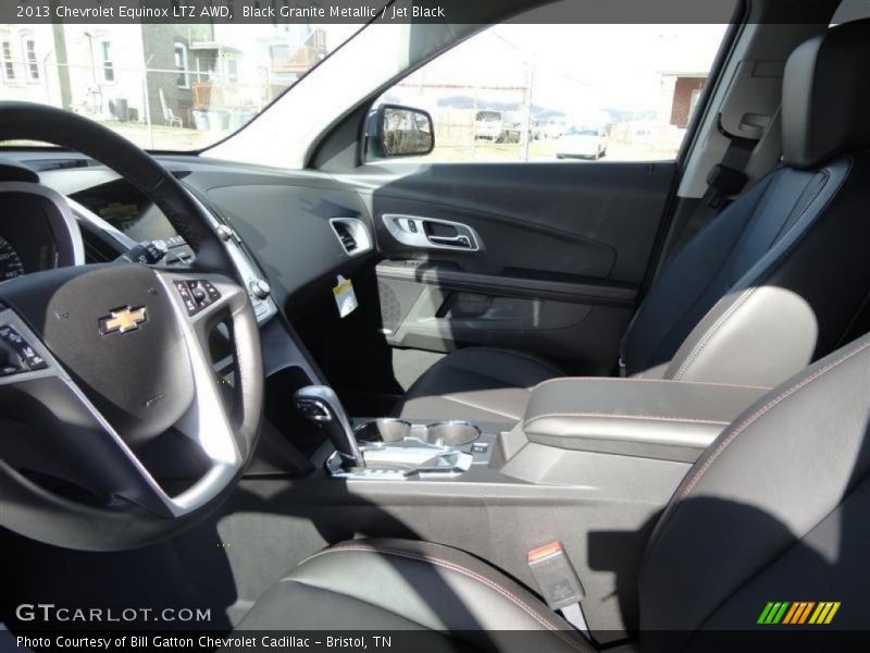 Black Granite Metallic / Jet Black 2013 Chevrolet Equinox LTZ AWD
