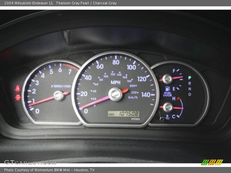 Titanium Gray Pearl / Charcoal Gray 2004 Mitsubishi Endeavor LS