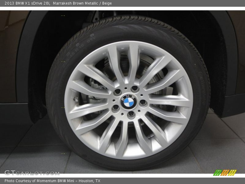 Marrakesh Brown Metallic / Beige 2013 BMW X1 sDrive 28i