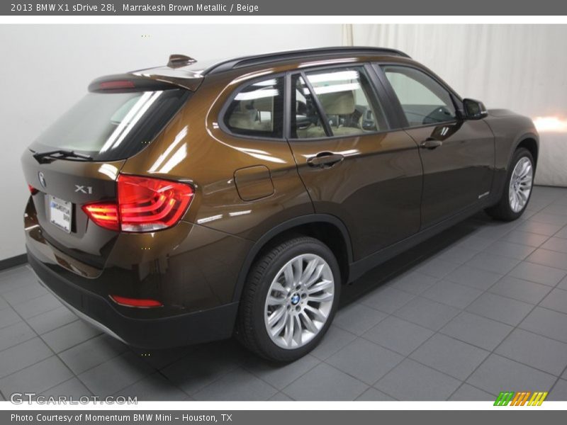 Marrakesh Brown Metallic / Beige 2013 BMW X1 sDrive 28i