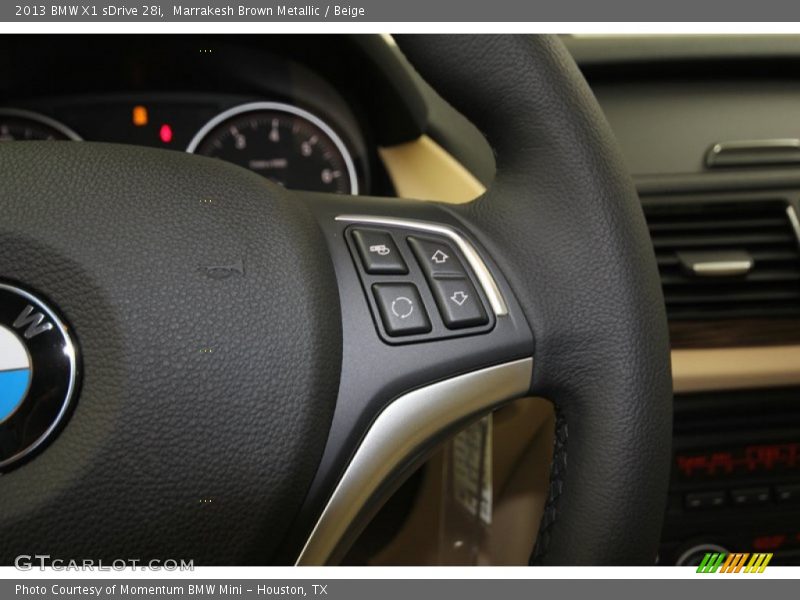 Marrakesh Brown Metallic / Beige 2013 BMW X1 sDrive 28i