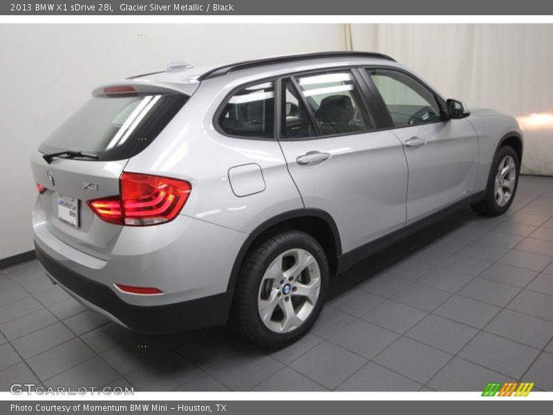 Glacier Silver Metallic / Black 2013 BMW X1 sDrive 28i