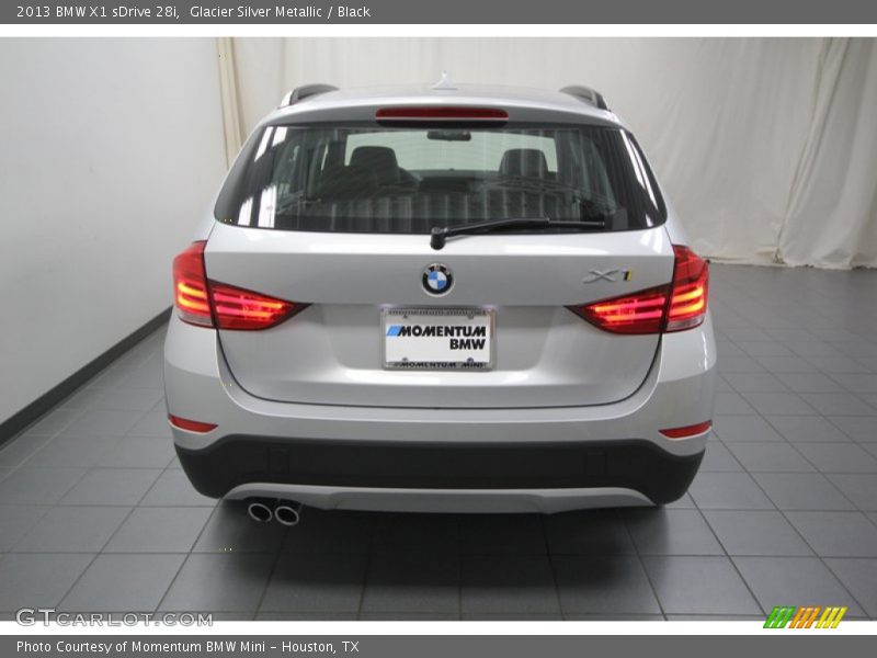 Glacier Silver Metallic / Black 2013 BMW X1 sDrive 28i