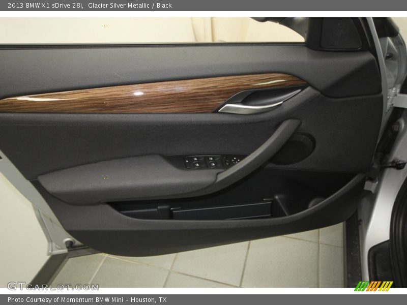 Glacier Silver Metallic / Black 2013 BMW X1 sDrive 28i