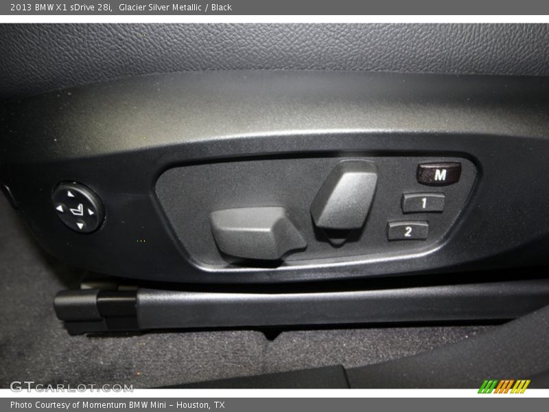 Glacier Silver Metallic / Black 2013 BMW X1 sDrive 28i