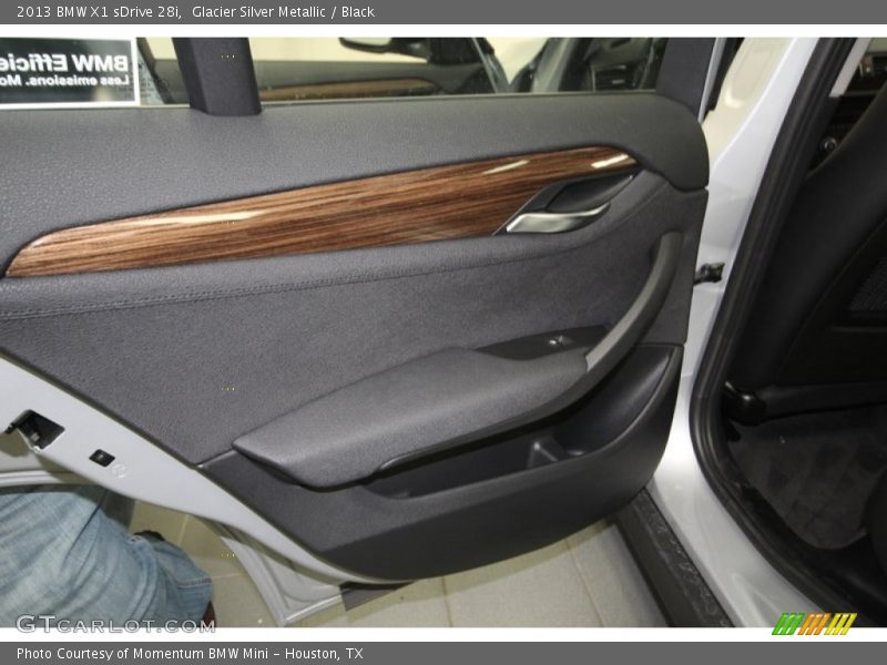 Glacier Silver Metallic / Black 2013 BMW X1 sDrive 28i
