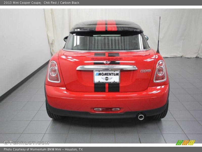 Chili Red / Carbon Black 2013 Mini Cooper Coupe