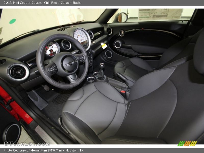 Chili Red / Carbon Black 2013 Mini Cooper Coupe